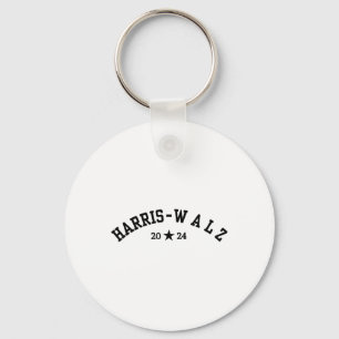 Harris Tim Walz honkballettertype 2024 verkiezing  Sleutelhanger
