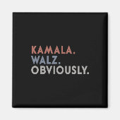 Harris Tim Walz stemt voor Harris Waltz 2024 Magneet (Voorkant)