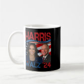 Harris Tim Walz Waltz 3  Koffiemok (Links)