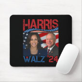 Harris Tim Walz Waltz 3 Muismat (Met muis)