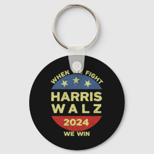 Harris Tim WAlzheimer 2024 - Als we vechten winnen Sleutelhanger