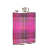 Harris Tweed Pink Pset Pattern Heupfles (Rechts)