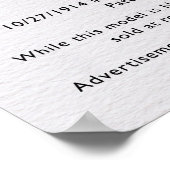 HARRIS  TYPEWRITER POSTER (Hoek)