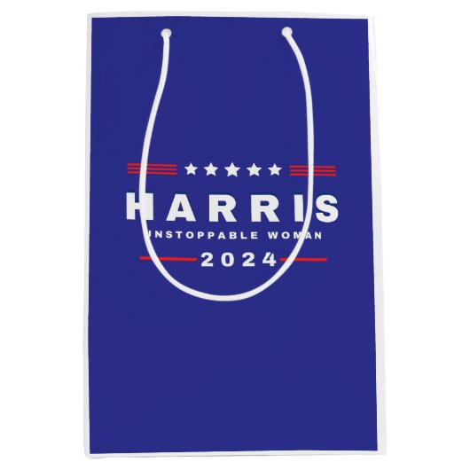 Harris Unstoppable Women | Verkiezingen 2024 Medium Cadeauzakje (Voorkant)