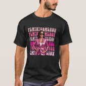 Harris verkiezing president walz 2024 47 feminisme t-shirt (Voorkant)