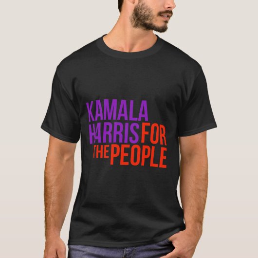 Harris voor de mensen Shirt Kamala 2020 (Voorkant)