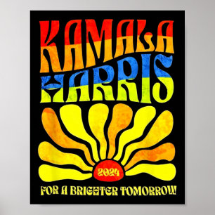 Harris voor een betere morgen poster
