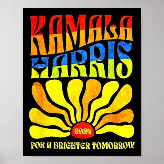 Harris voor een betere morgen poster (Voorkant)