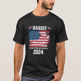 Harris voor President 2024 Presidentsverkiezingen T-shirt