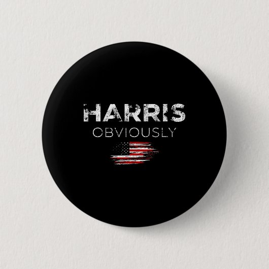 Harris voor President 2024 Ronde Button 5,7 Cm (Voorkant)