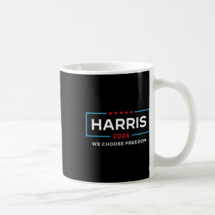 Harris voor President 2024 Verkiezingen kiezen we Koffiemok
