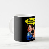 Harris voor President 2024 We gaan niet slecht Koffiemok (Voorkant links)