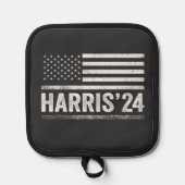 Harris Voor President Democraat Verkiezing Amerika Pannenlap (Voorkant)