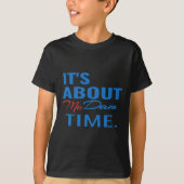 Harris voor President Het gaat over Madam Time T-shirt (Voorkant)