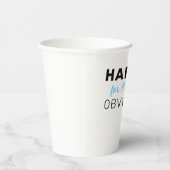 Harris voor President natuurlijk 2024 Papieren Bekers (Rechts)