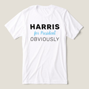 Harris voor President natuurlijk 2024 Tri-Blend Shirt