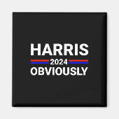 Harris voor President natuurlijk 2 Magneet (Voorkant)