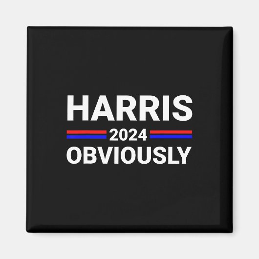 Harris voor President natuurlijk 2 Magneet (Voorkant)