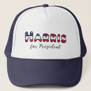 Harris voor President Verkiezingen VS Trucker Pet