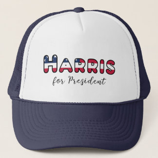 Harris voor President Verkiezingen VS Trucker Pet