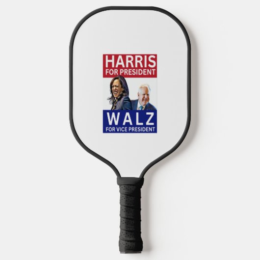 Harris voor President Walz voor vice-President Kam Pickleball Paddle (Voorkant)