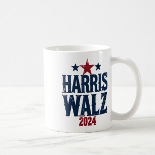 Harris W 2024 Verkiezing Kamala Harris Tim Waltz 2 Koffiemok