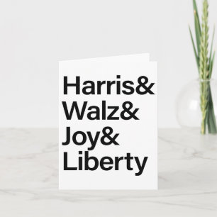 Harris W Joy Liberty Stem Kamala Harris President Kaart