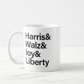 Harris W Joy Liberty Vote Kamala Harris President Koffiemok (Links)