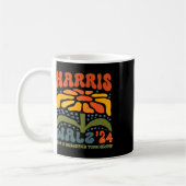 Harris W Waltz 2024 Retro Boho  Groovy Flow Koffiemok (Links)