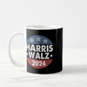 Harris W Waltz 2024 Retro Vintage Koffiemok (Links)
