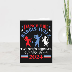 Harris Waltz 2024 Cat Lady Dance 2 Steps Forward N Kaart