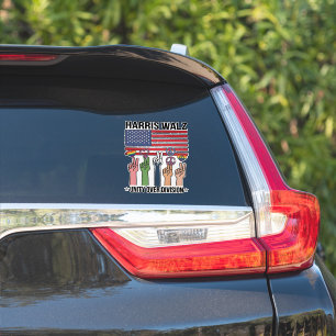 Harris Waltz 2024 Eénheid Boven Verdeeldheid Sticker