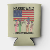 Harris Waltz 2024 Eenheid over Divisie Blikjeskoeler (Voorkant)