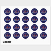Harris Waltz 2024 Eenheid over Divisie Ronde Sticker (Vel)