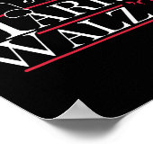 Harris Waltz 2024 Funny Cat Lady Kamala Harris Tim Poster (Hoek)