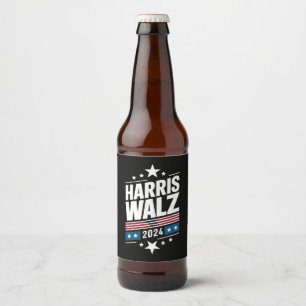 Harris Waltz 2024 Kamala Harris Tim Waltz 2024 Bier Etiket