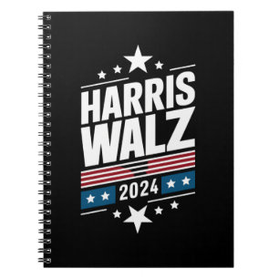 Harris Waltz 2024 Kamala Harris Tim Waltz 2024 Notitieboek