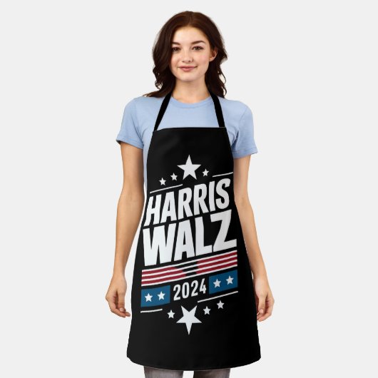 Harris Waltz 2024 Kamala Harris Tim Waltz 2024 Schort (Gedragen)