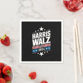 Harris Waltz 2024 Kamala Harris Tim Waltz 2024 Servet (Insitu)