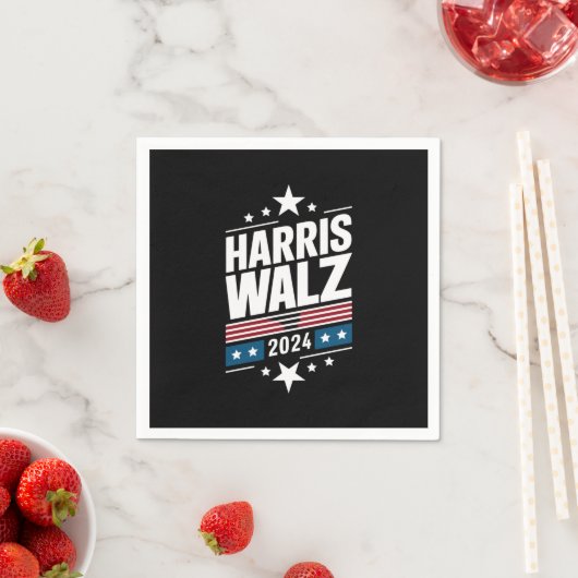 Harris Waltz 2024 Kamala Harris Tim Waltz 2024 Servet (Insitu)