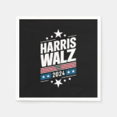 Harris Waltz 2024 Kamala Harris Tim Waltz 2024 Servet (Voorkant)
