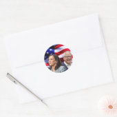 Harris Waltz 2024 - Kamala Harris Tim Waltz Ronde Sticker (Envelop)