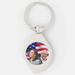 Harris Waltz 2024 - Kamala Harris Tim Waltz Sleutelhanger