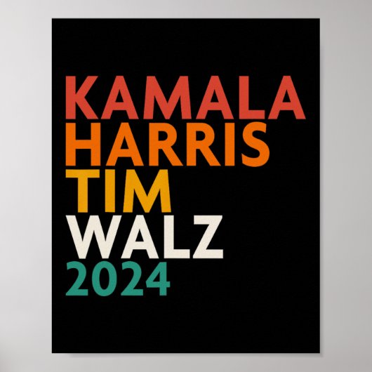 Harris Waltz 2024 Poster (Voorkant)