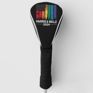Harris Waltz 2024 Verkiezing Gay Tim Waltz LGBTQ Golfheadcover
