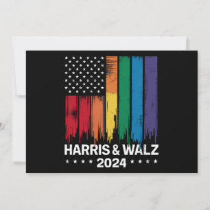 Harris Waltz 2024 Verkiezing Gay Tim Waltz LGBTQ Kaart