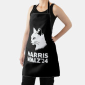 Harris Waltz 2024 Verkiezing Grappig Cat Kamala Ti Schort (Insitu)