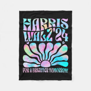 Harris Waltz 2024 Verkiezing Kamala Harris Tim Wal Fleece Deken