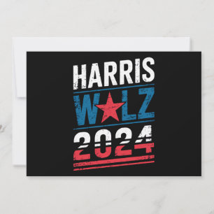 Harris Waltz 2024 Verkiezing Kamala Harris Tim Wal Kaart