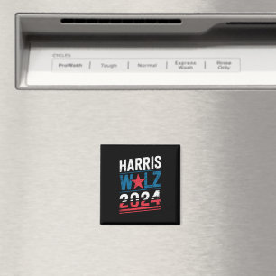 Harris Waltz 2024 Verkiezing Kamala Harris Tim Wal Magneet